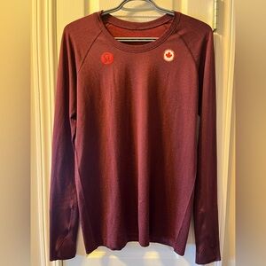 Lululemon Team Canada Long Sleeve | Size 10